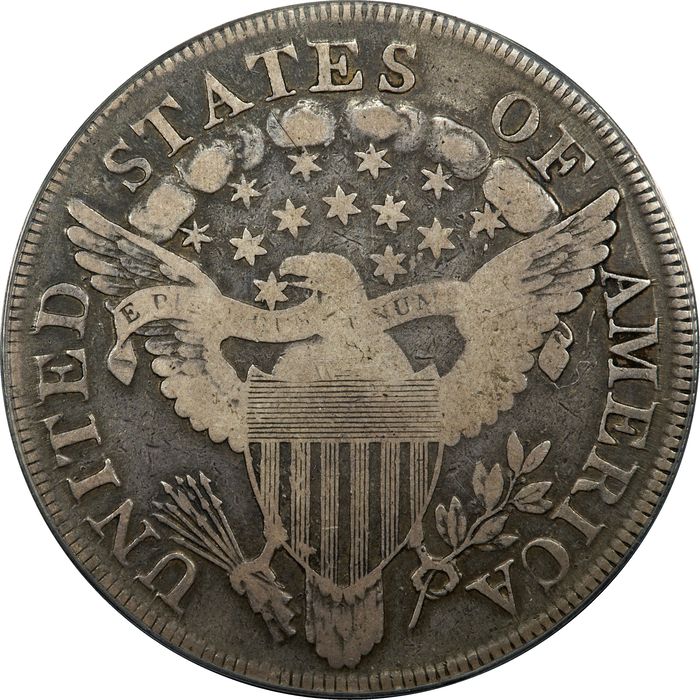 1799 Draped Bust Dollar ($1) Reverse Image