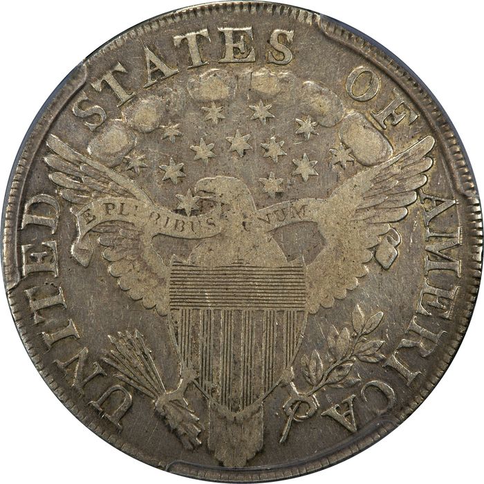 1799 Draped Bust Dollar ($1) Reverse Image