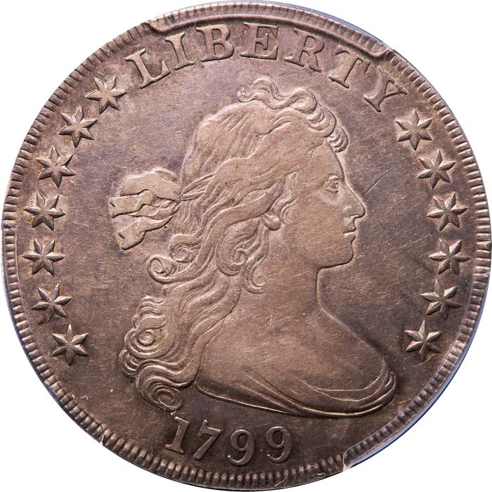 1799 Draped Bust Dollar ($1) Obverse Image
