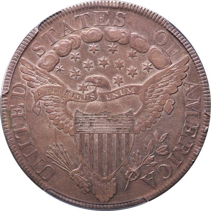 1799 Draped Bust Dollar ($1) Reverse Image