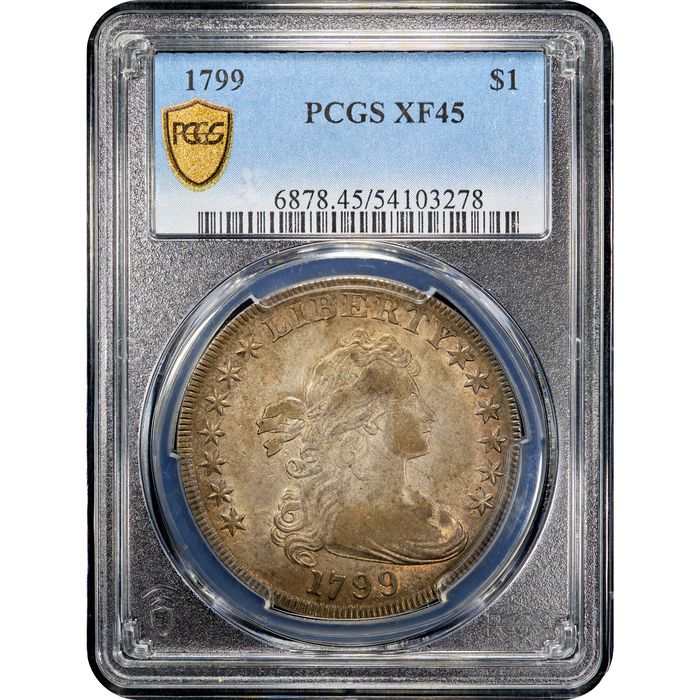 1799 Draped Bust Dollar ($1) Obverse Image