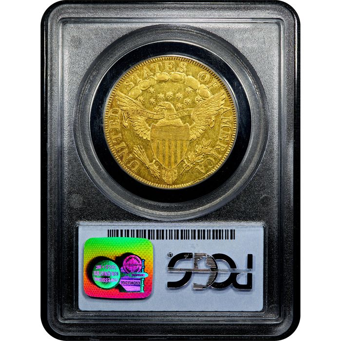 1799 Draped Bust Gold Eagle ($10) Large Stars Obverse Reverse Image
