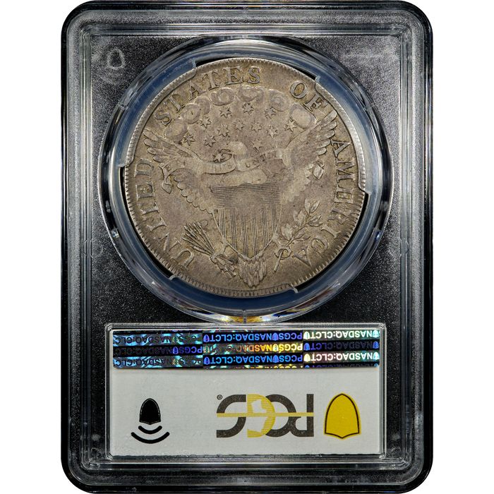 1799/8 Draped Bust Dollar ($1) 13 Reverse Stars Reverse Slab Image