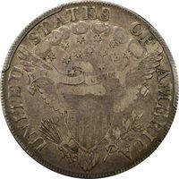 1799/8 Draped Bust Dollar ($1) 13 Reverse Stars Reverse Image