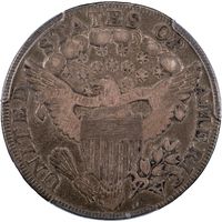 1800 Draped Bust Dollar ($1) BB-194, Dotted Date Reverse Image