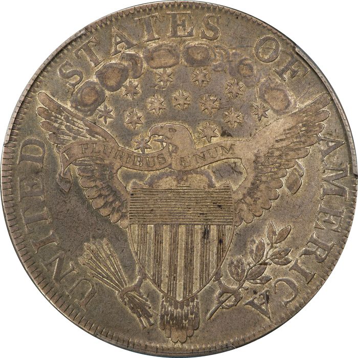 1800 Draped Bust Dollar ($1) BB-196 12 Arrows Photo 4