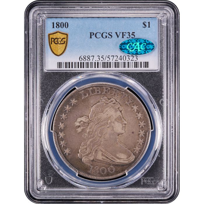 1800 Draped Bust Dollar ($1) Obverse Image
