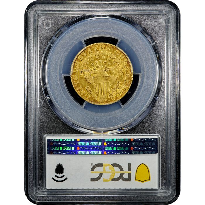 1800 Draped Bust Gold Half Eagle ($5) Reverse Image