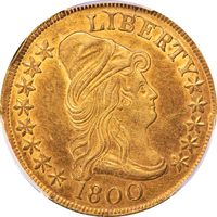 1800 Turban Head Gold Eagle ($10) Obverse Image