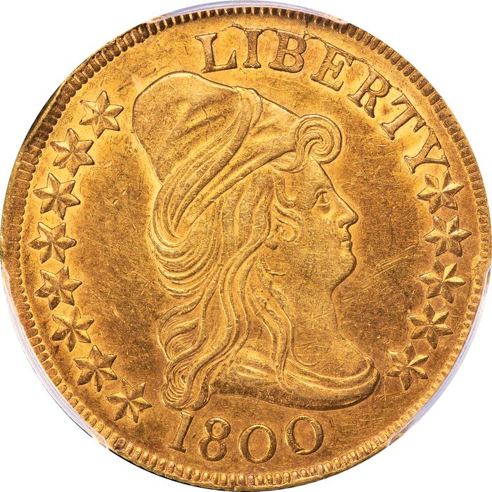 1800 Turban Head Gold Eagle ($10) Obverse Image