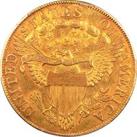 1801 Draped Bust Gold Eagle ($10) Photo 4