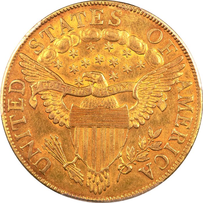 1801 Draped Bust Gold Eagle ($10) Photo 4