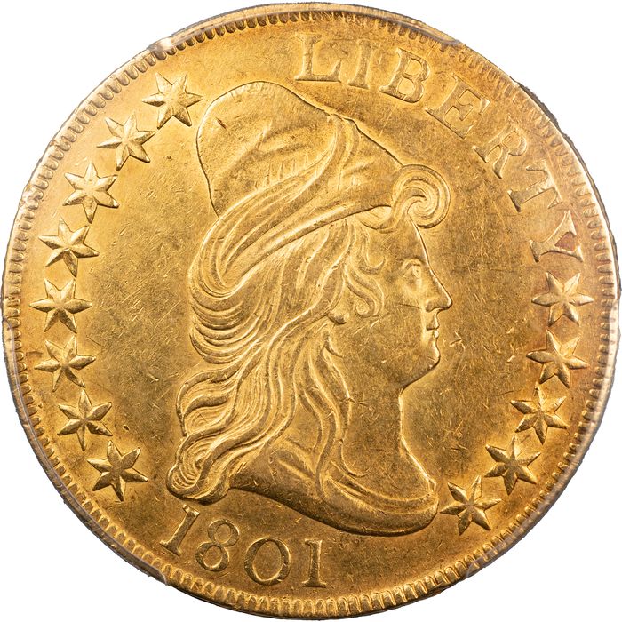 1801 Turban Gold Eagle ($10) Obverse Image