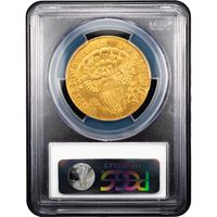 1801 Turban Gold Eagle ($10) Reverse Slab Image
