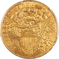 1801 Turban Gold Eagle ($10) Reverse Image