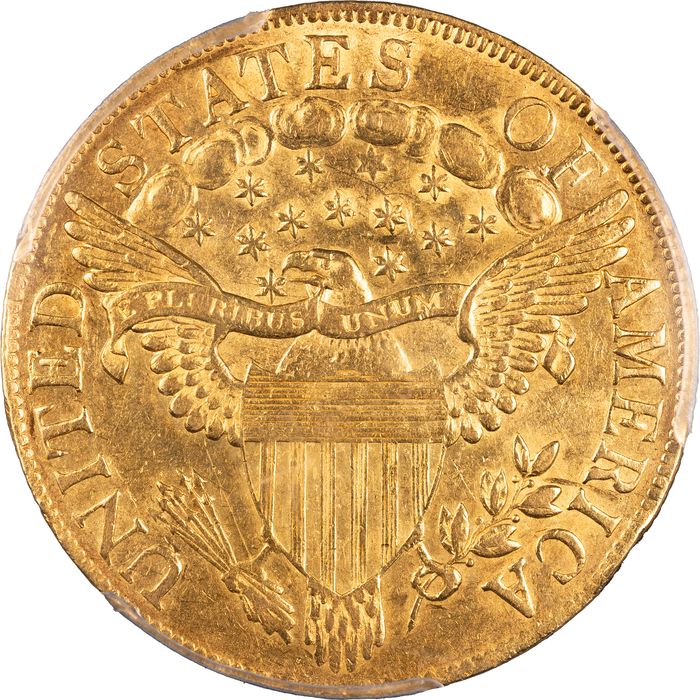1801 Turban Gold Eagle ($10) Reverse Image