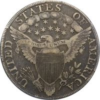 1802 Draped Bust Dollar ($1) Reverse Image