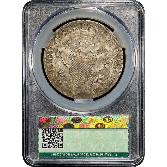 1802 Draped Bust Dollar ($1) Wide Date Reverse Image