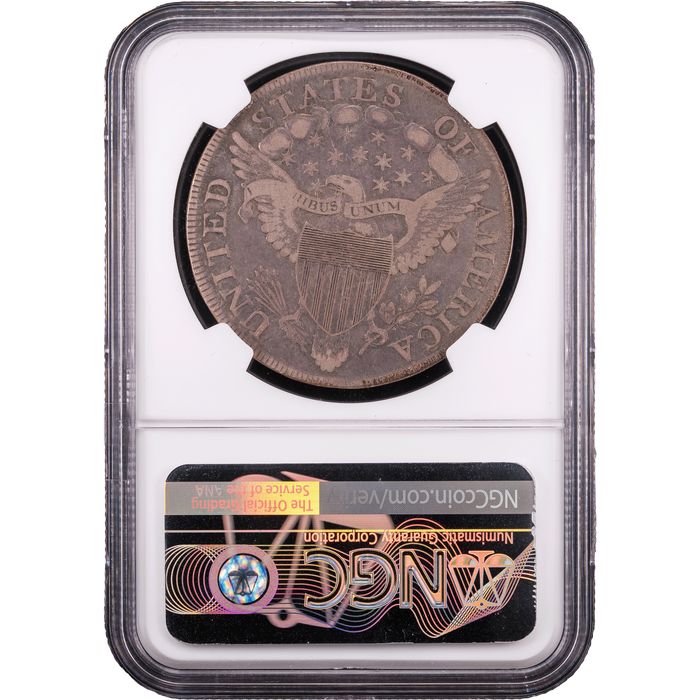 1802/1 Draped Bust Dollar ($1) Reverse Slab Image