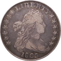 1803 Draped Bust Dollar ($1) Large 3 Photo 3