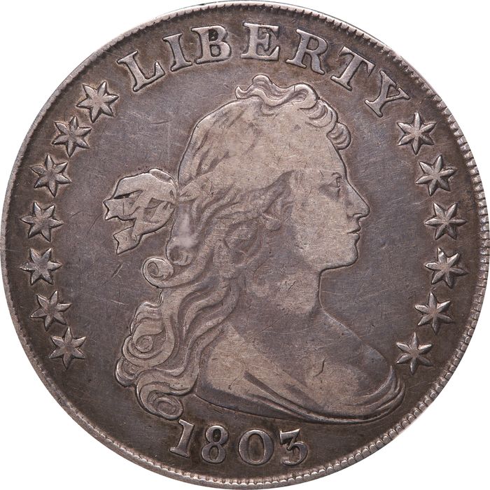 1803 Draped Bust Dollar ($1) Large 3 Photo 3