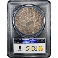 1803 Draped Bust Dollar ($1) Large 3 Reverse Slab Image