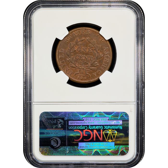 1803 Draped Bust Large Cent (1c) Small Date Small Fraction Reverse Image