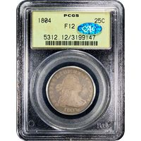 1804 Draped Bust Quarter (25c) OGH Obverse Image
