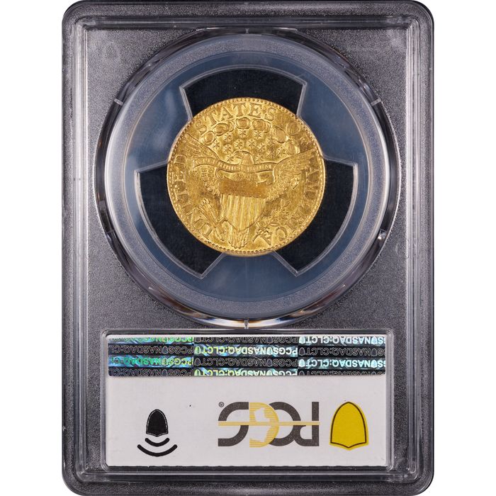 1804 Turban Head (Small 8 over Large 8) Gold Half Eagle ($5) Reverse Slab Image