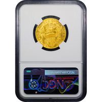 1805 Draped Bust Gold Half Eagle ($5) Reverse Slab Image