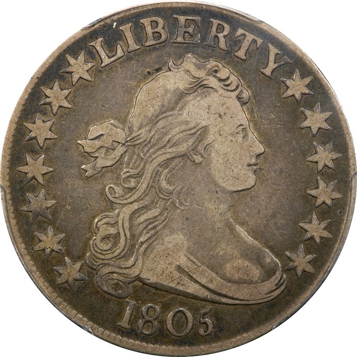 1805 Draped Bust Half Dollar (50c) O-111 Obverse Image