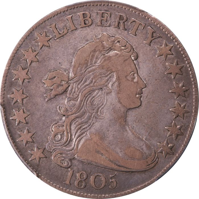 1805 Draped Bust Half Dollar (50c) Obverse Image