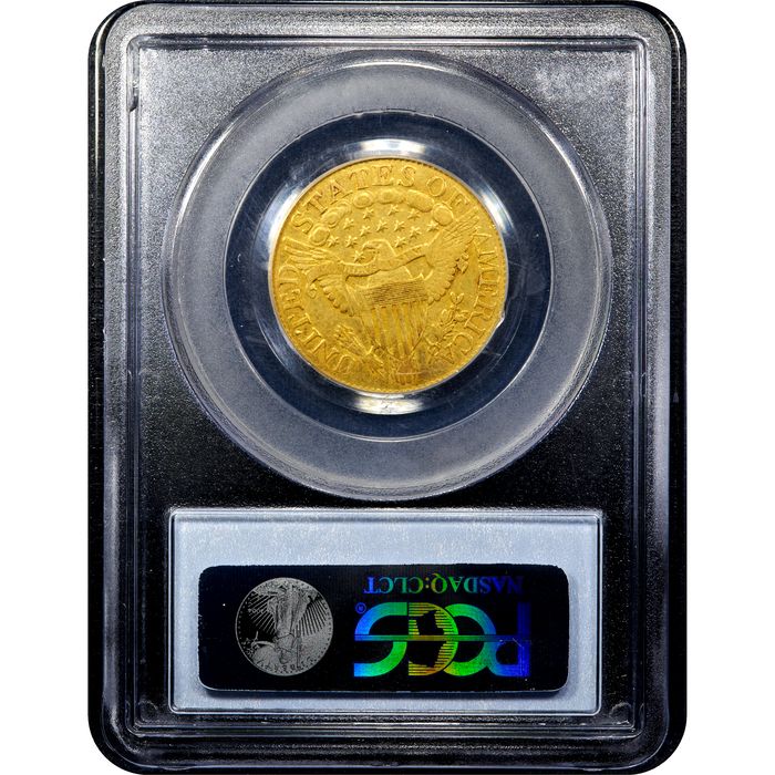 1806 Draped Bust Gold Half Eagle ($5) Knobbed 6, 7x6 Stars Reverse Image