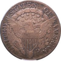 1806 Draped Bust Half Dollar (50c) Point 6 No Stem Photo 4