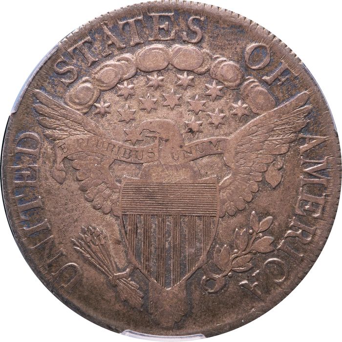 1806 Draped Bust Half Dollar (50c) Point 6 No Stem Photo 4