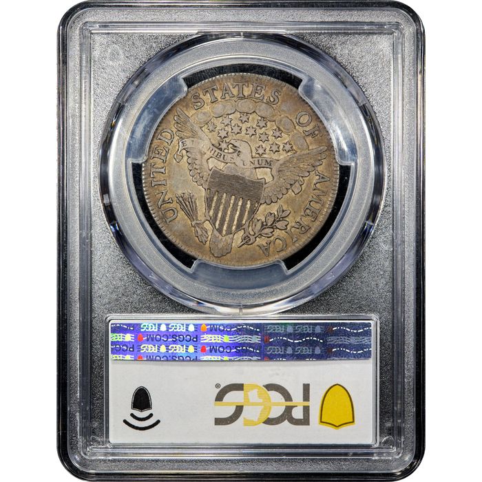 1806 Draped Bust Half Dollar (50c) Pointed 6, Stem Reverse Image