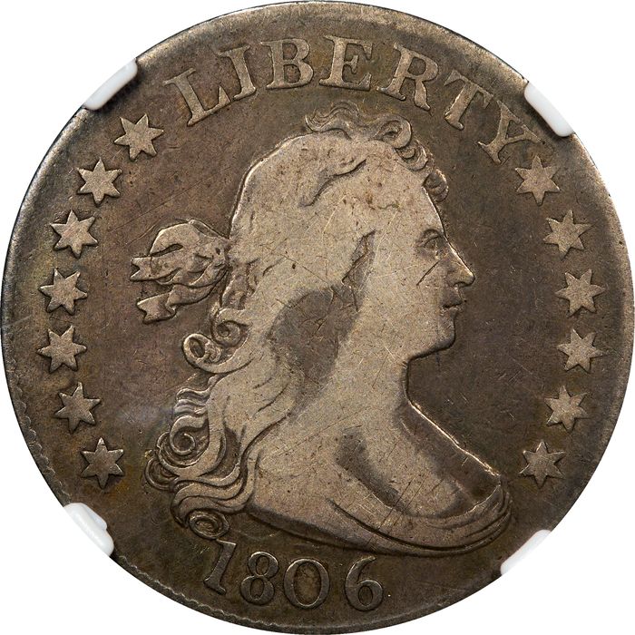 1806 Draped Bust Quarter (25c) Photo 3