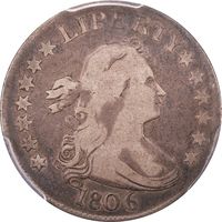 1806 Draped Bust Quarter (25c) Obverse Image