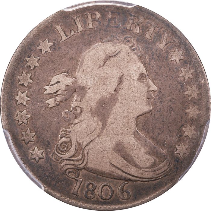 1806 Draped Bust Quarter (25c) Obverse Image