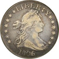 1806/5 Draped Bust Quarter (25c) OGH Photo 3