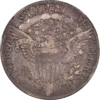 1806/5 Large Stars Draped Bust Half Dollar (50c) Overton 103 Reverse Image