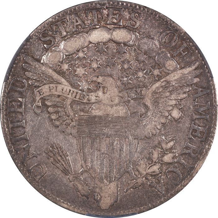 1806/5 Large Stars Draped Bust Half Dollar (50c) Overton 103 Reverse Image