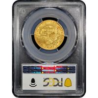 1807 Capped Bust Gold Half Eagle ($5) Reverse Slab Image