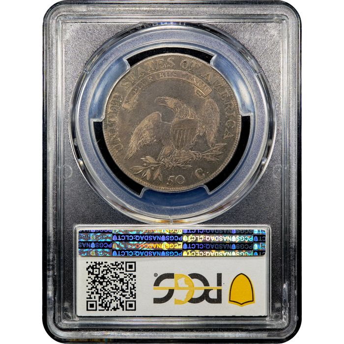1807 Capped Bust Half Dollar (50c) Bearded Goddess  Reverse Image