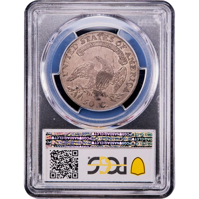 1807 Capped Bust Half Dollar (50c) Large Stars 50/20 Reverse Image