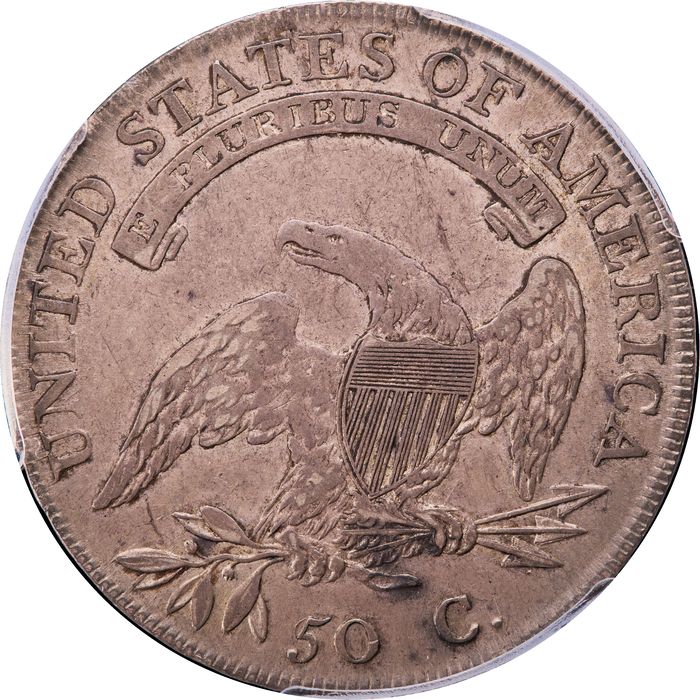 1807 Capped Bust Half Dollar (50c) Large Stars 50/20 Photo 4