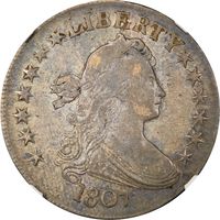 1807 Draped Bust Half Dollar (50c) Photo 3