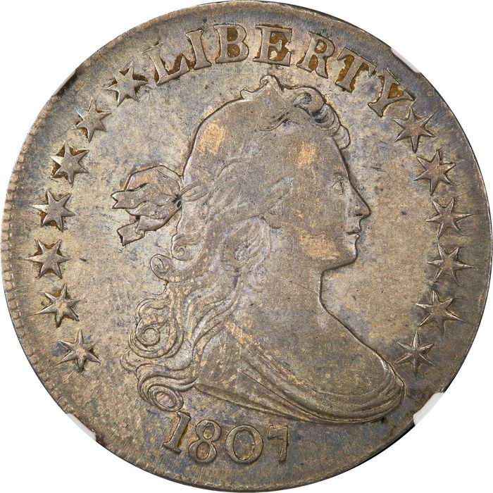 1807 Draped Bust Half Dollar (50c) Photo 3