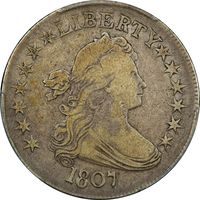 1807 Draped Bust Half Dollar (50c) Photo 3