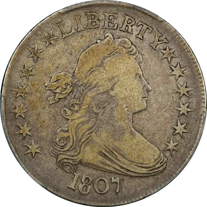 1807 Draped Bust Half Dollar (50c) Photo 3